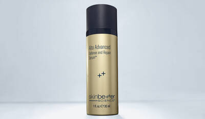 Alto Advanced Renewal Serum + Peel product against a soft gray background